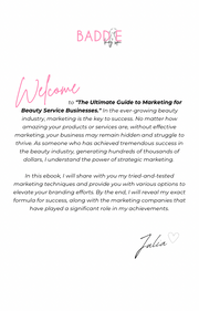 Marketing for Beauty Business eBook